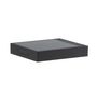 Voir la diapositive 1 : Lumisky Applique murale solaire ALA Noir Aluminium H3cm