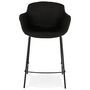 Voir la diapositive 2 : Paris Prix Tabouret de Bar Design  Largesa  97cm Noir