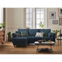 Voir la diapositive 1 : BEST MOBILIER Saphir - canapé d'angle réversible 4 places - convertible - avec coffre - en tissu