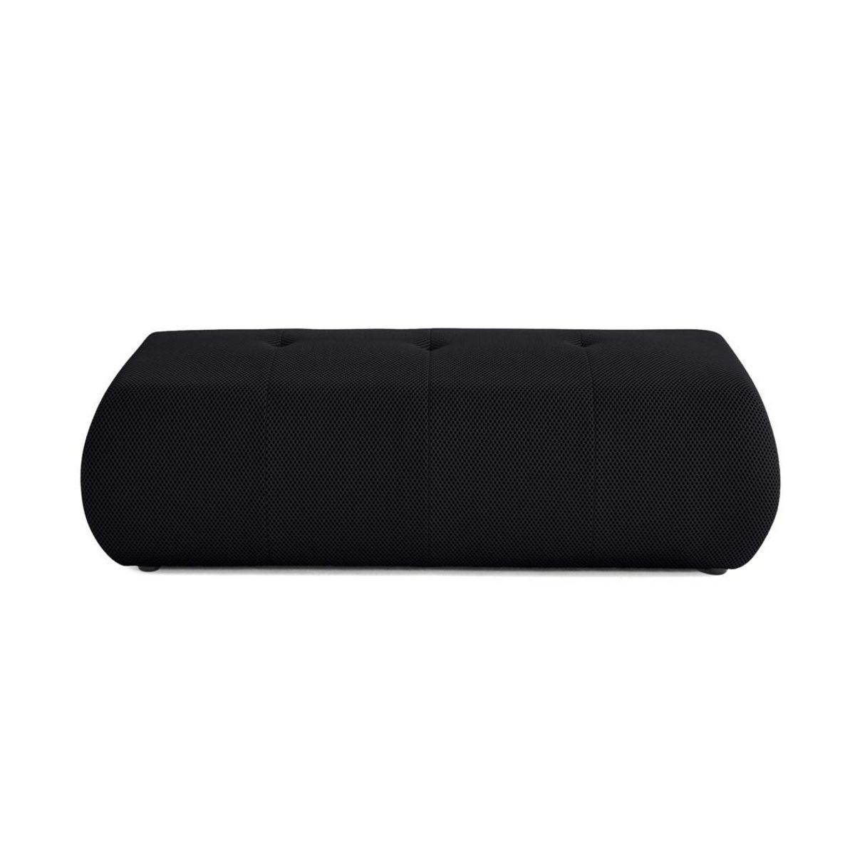 LISA DESIGN Onyx - pouf d'appoint - en tissu mailles 3d