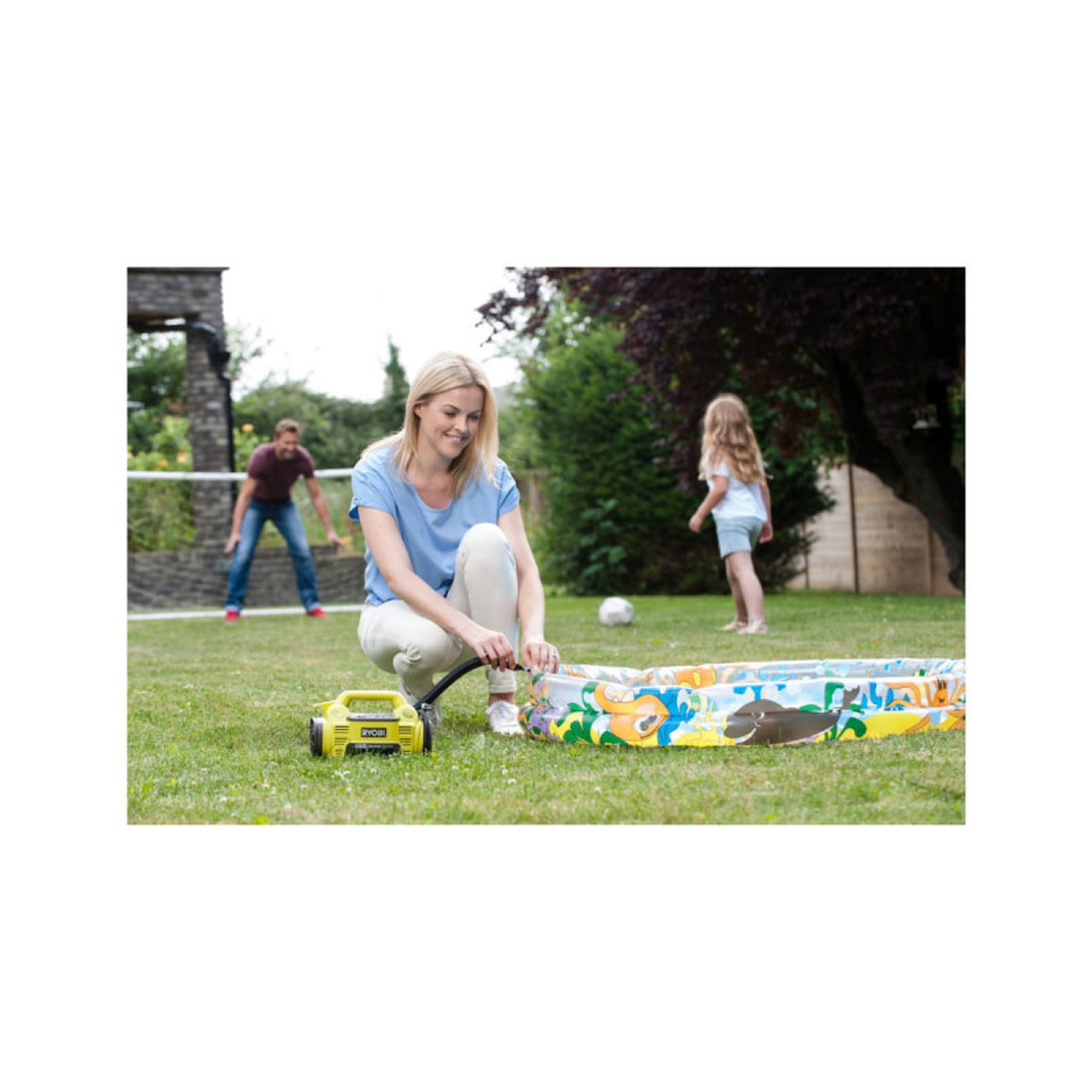 Voir la diapositive 2 : Ryobi Compresseur RYOBI 18V 10.3bars One+ - sans batterie ni chargeur R18I-0