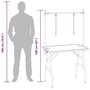 Voir la diapositive 6 : VIDAXL Table de Toilettage Ajustable pour Chiens Chats 2 Potences
