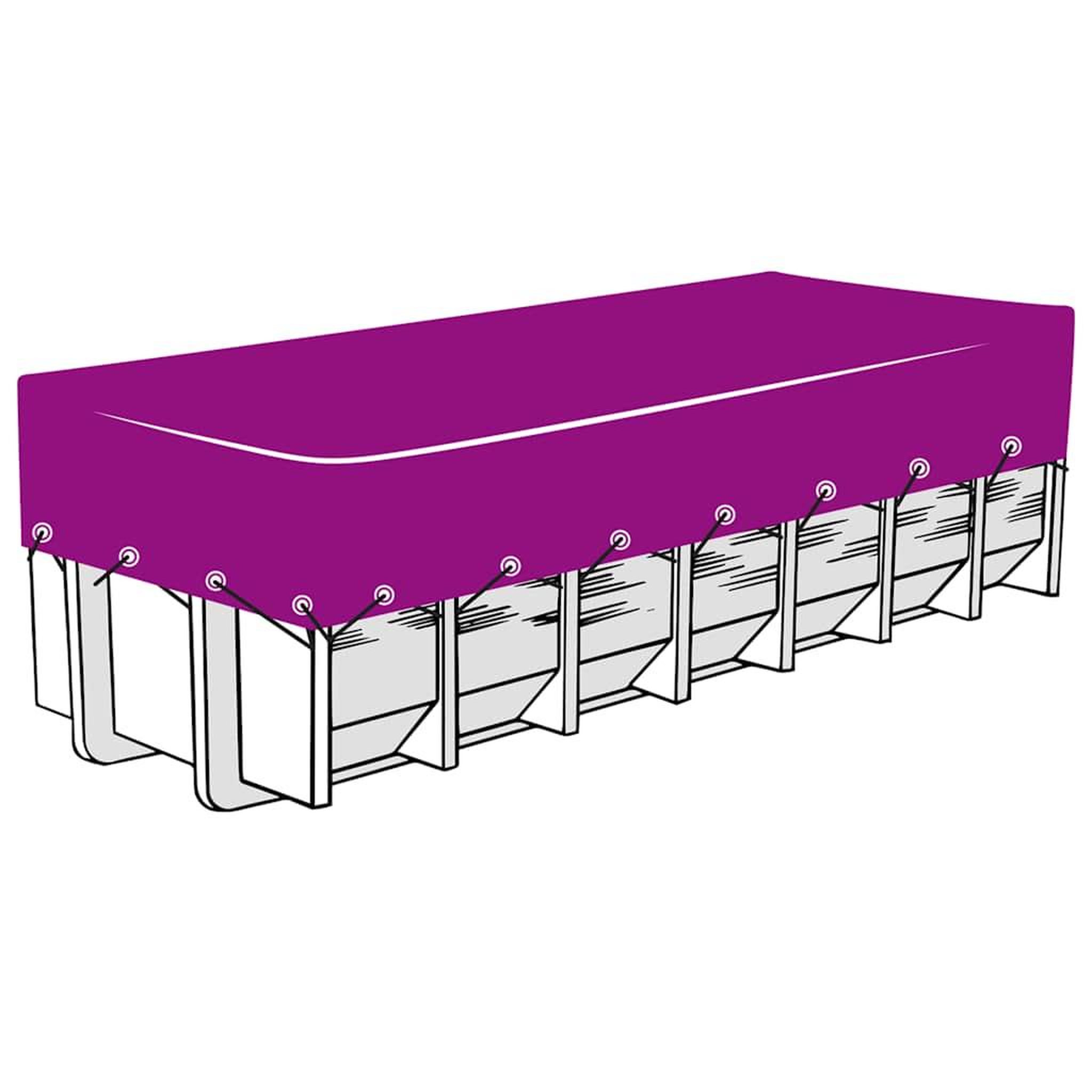 Voir la diapositive 3 : VIDAXL Filet de conteneur PEHD 3,5 x 5 m Noir