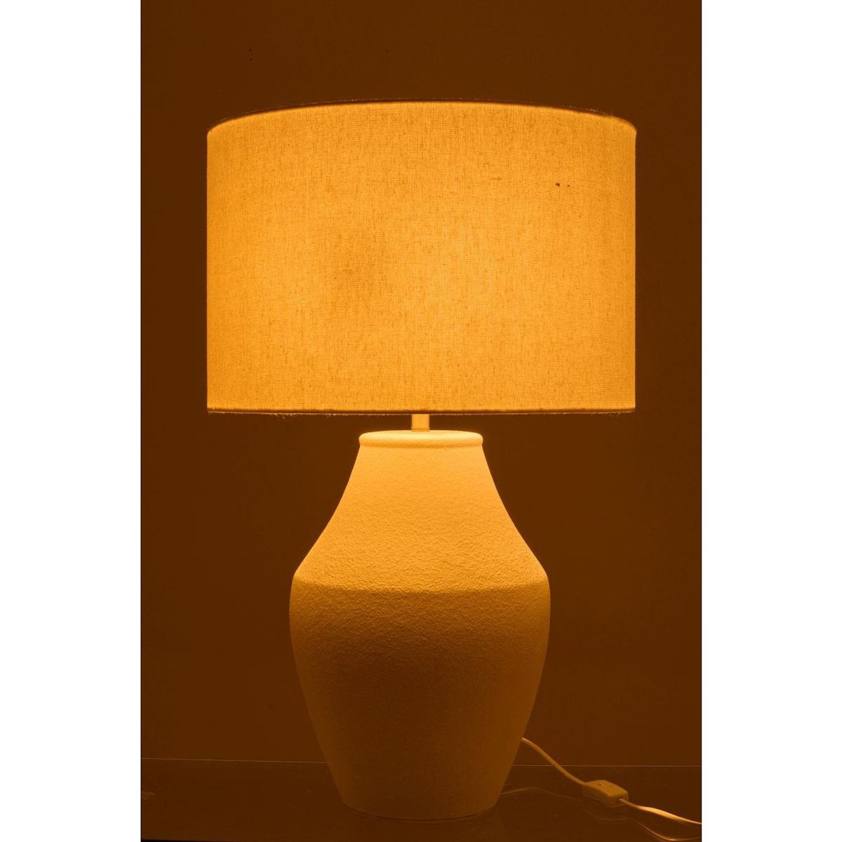 Paris Prix Lampe à Poser en Céramique  Henri  72cm Blanc