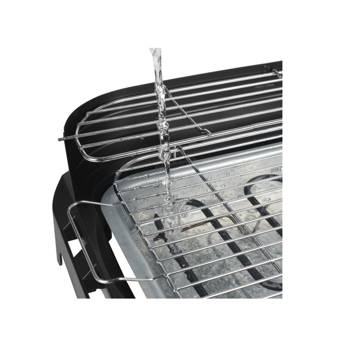 PRINCESS Barbecue électrique sur pieds 2200w noir - 01.112250.01.001