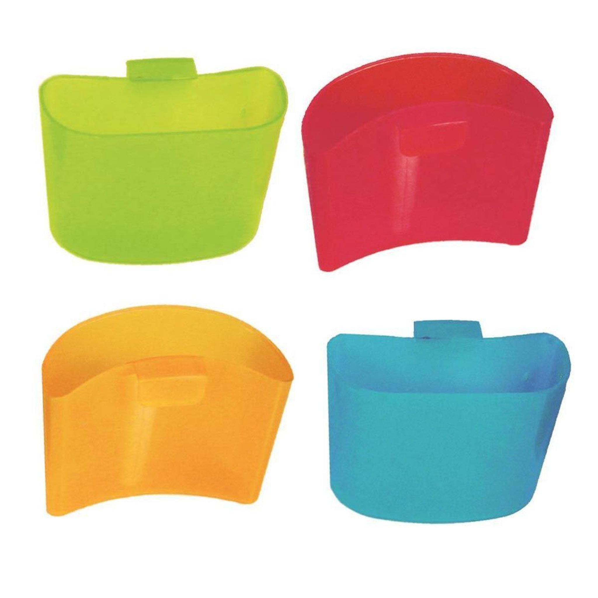 COOK CONCEPT Lot de 4 repose-sachets de thé  fun  5cm multicolore