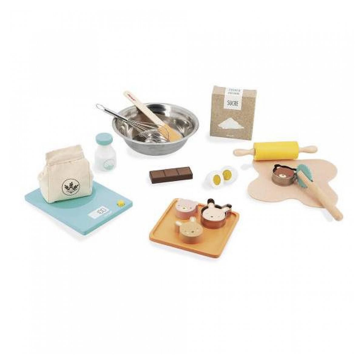 Juratoys-Janod Mon atelier patisserie en bois Janod