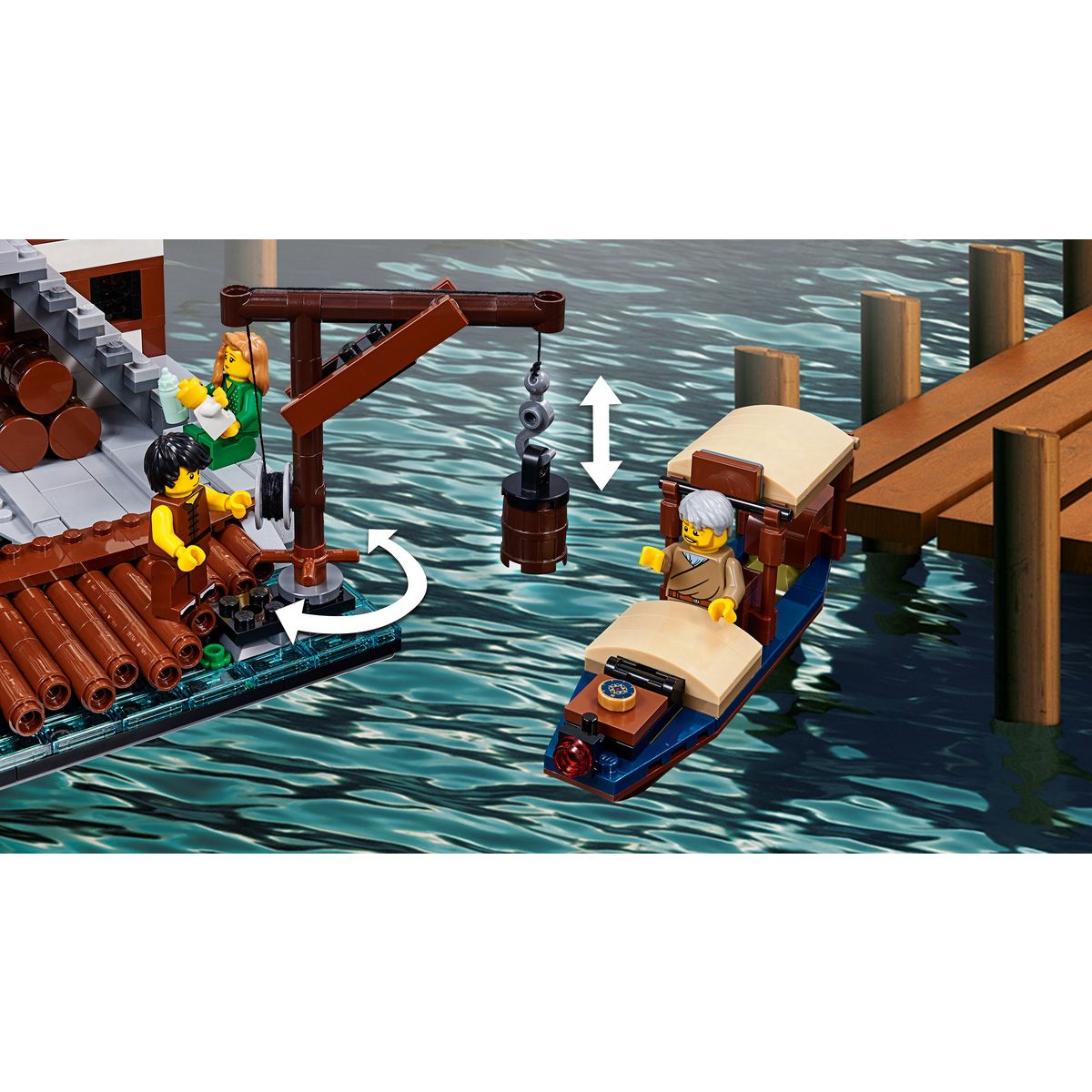 LEGO Ninjago 70657 - Les quais de la ville Ninjago 