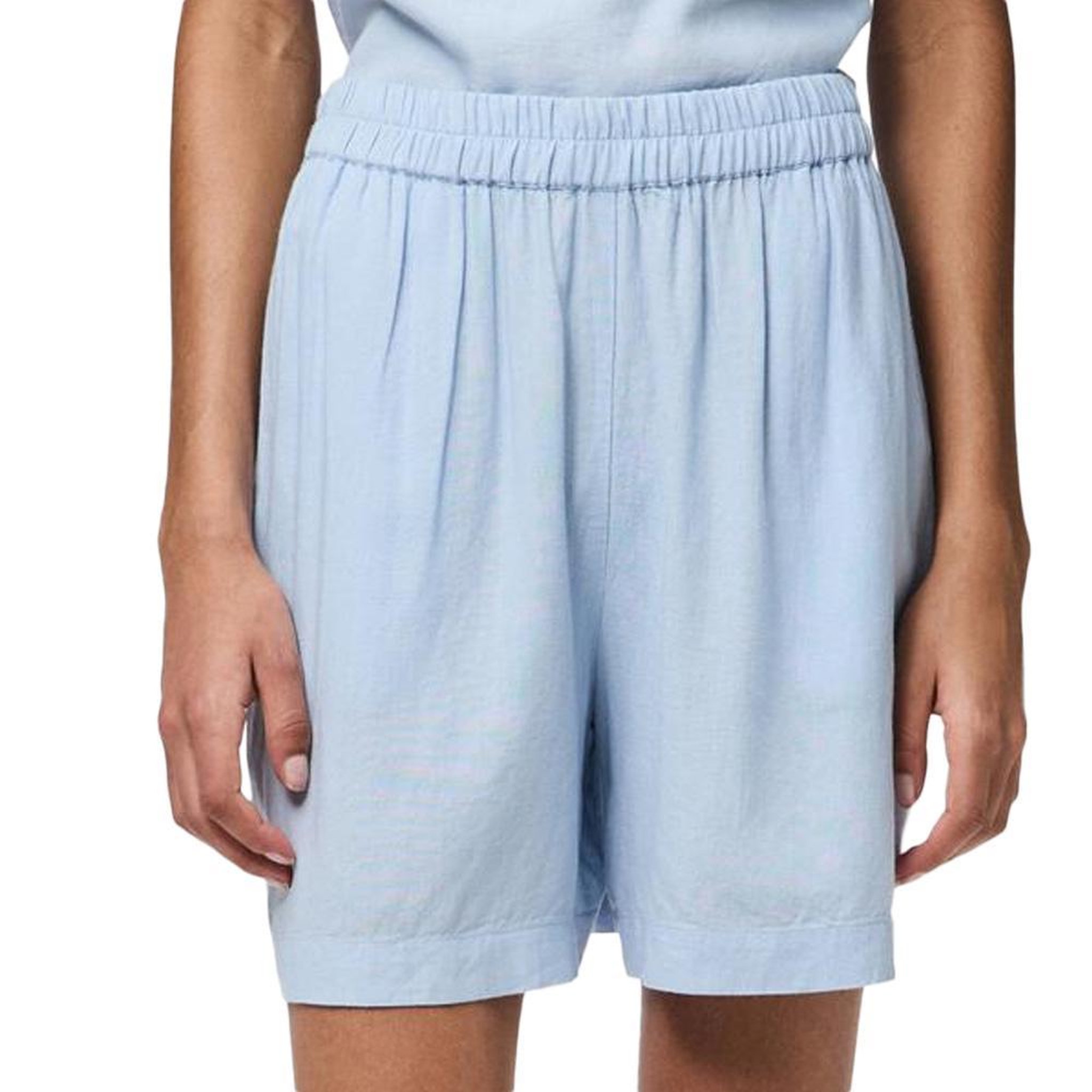 Voir la diapositive 1 : Pieces Short Bleu Femme Pieces Pia