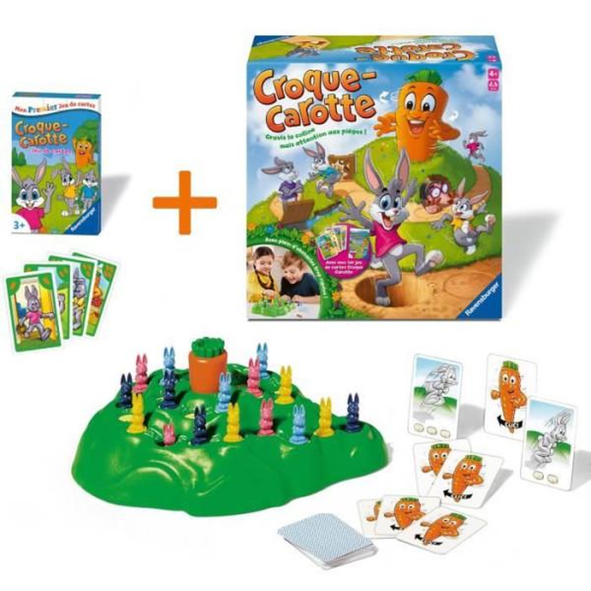 Voir la diapositive 3 : RAVENSBURGER Croque Carotte et jeu