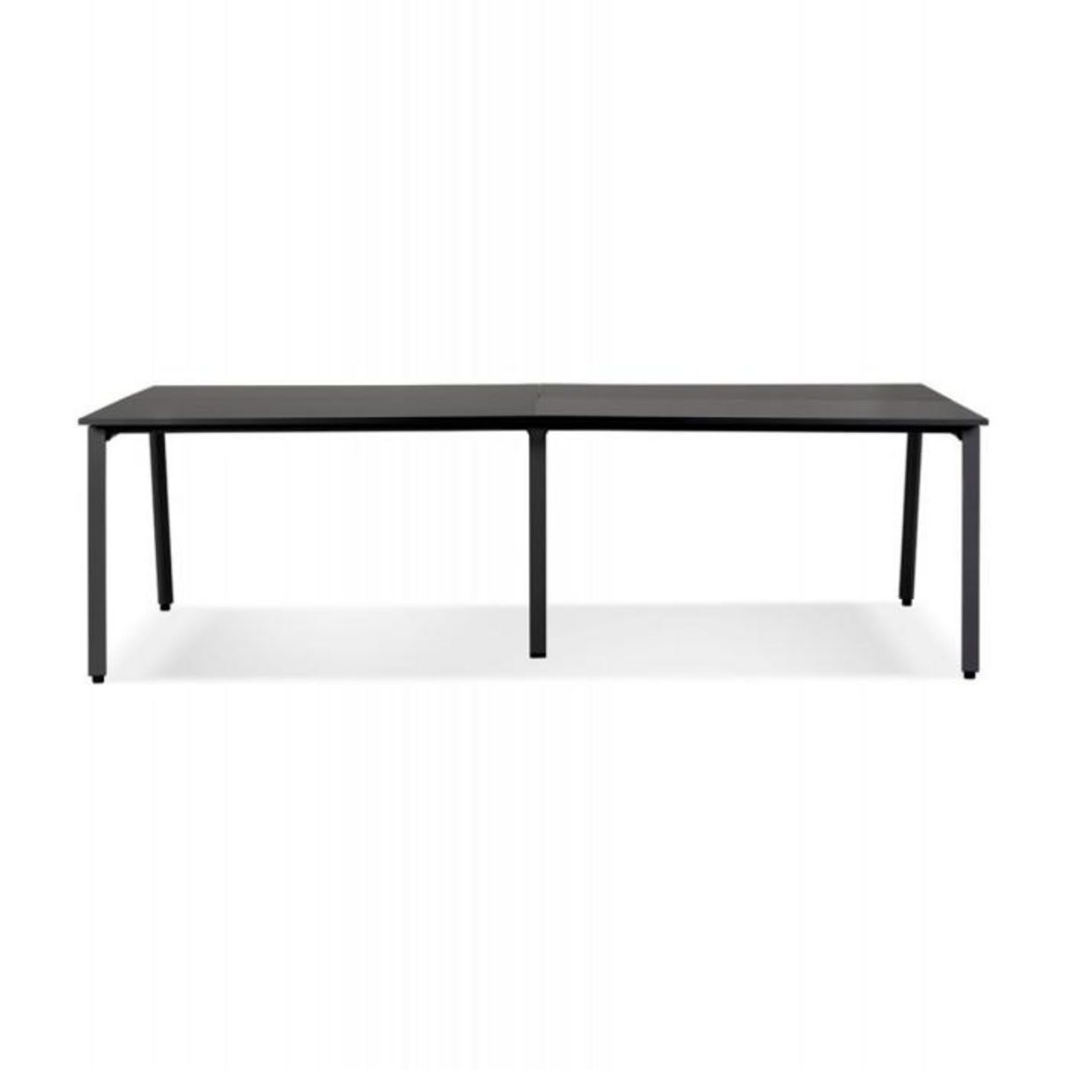 Paris Prix Double Bureau Design  Rosendo  280cm Noir