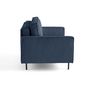 Voir la diapositive 3 : LISA DESIGN Charlie - canapé droit 2 places - en velours côtelé