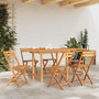 Voir la diapositive 1 : VIDAXL Table extensible de jardin 110-160x80x75 cm bois de teck solide