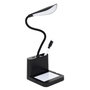 Voir la diapositive 2 : Paris Prix Lampe Led Flexible  Multifonction  38cm Noir