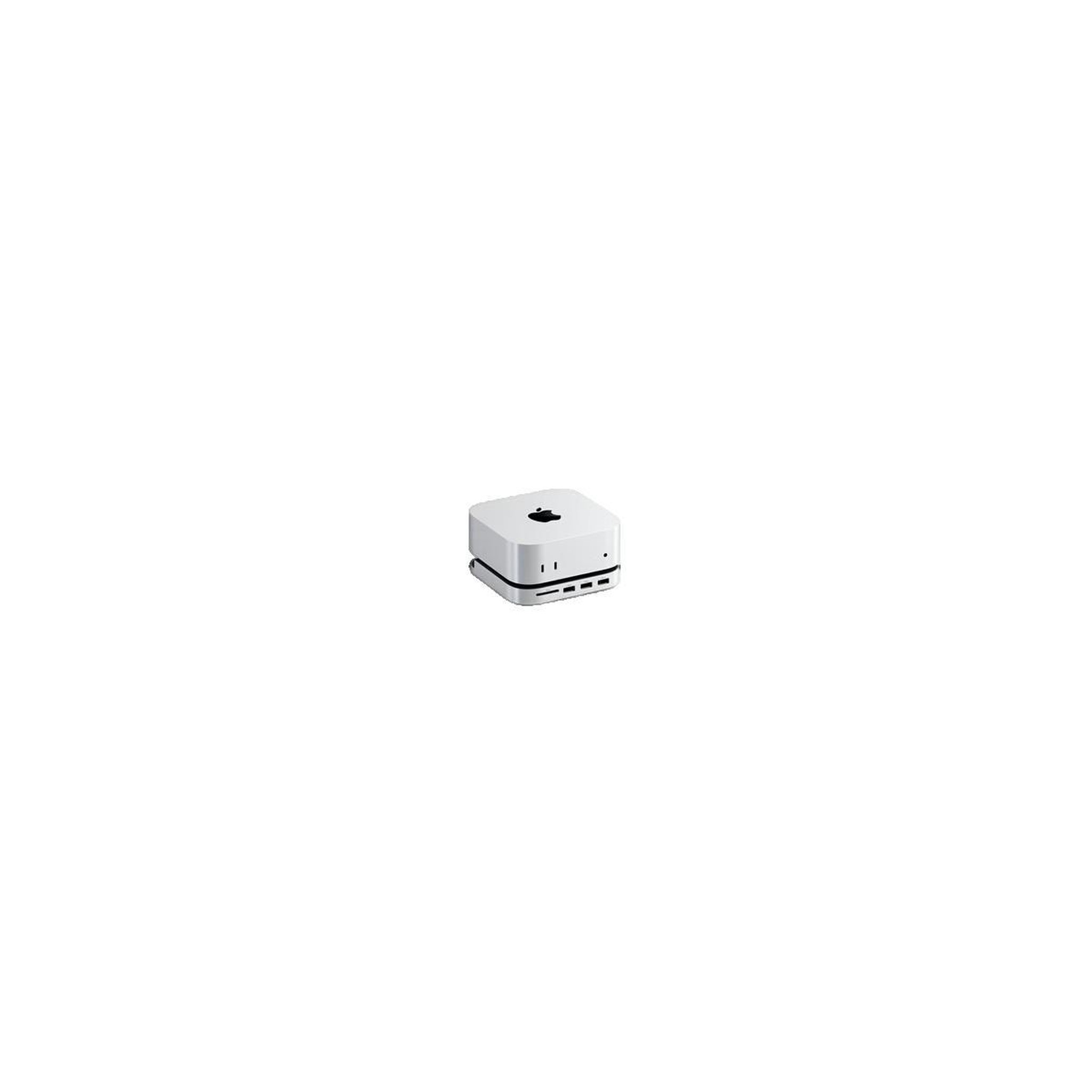 Voir la diapositive 2 : SATECHI Station d'accueil Satechi 2024 Aluminium argenté pour Mac Mini