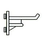 OUTIFRANCE Crochet pour panneau mural (nylon - droit renforcé 50 mm)