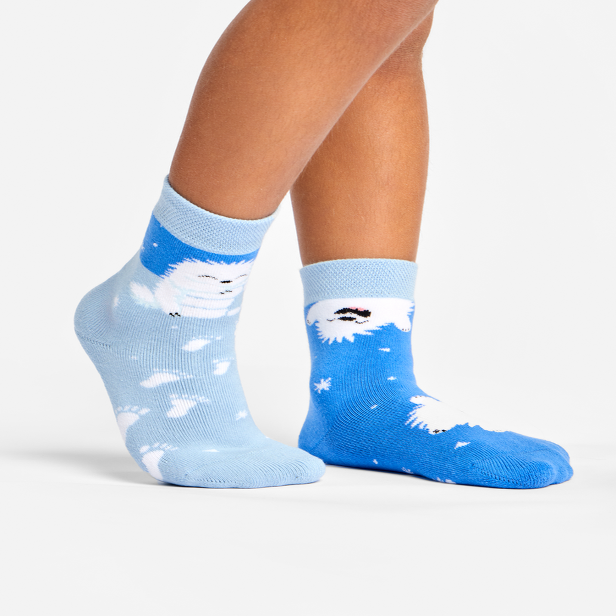 Voir la diapositive 3 : DEDOLES Chaussettes chaudes enfants petit yéti