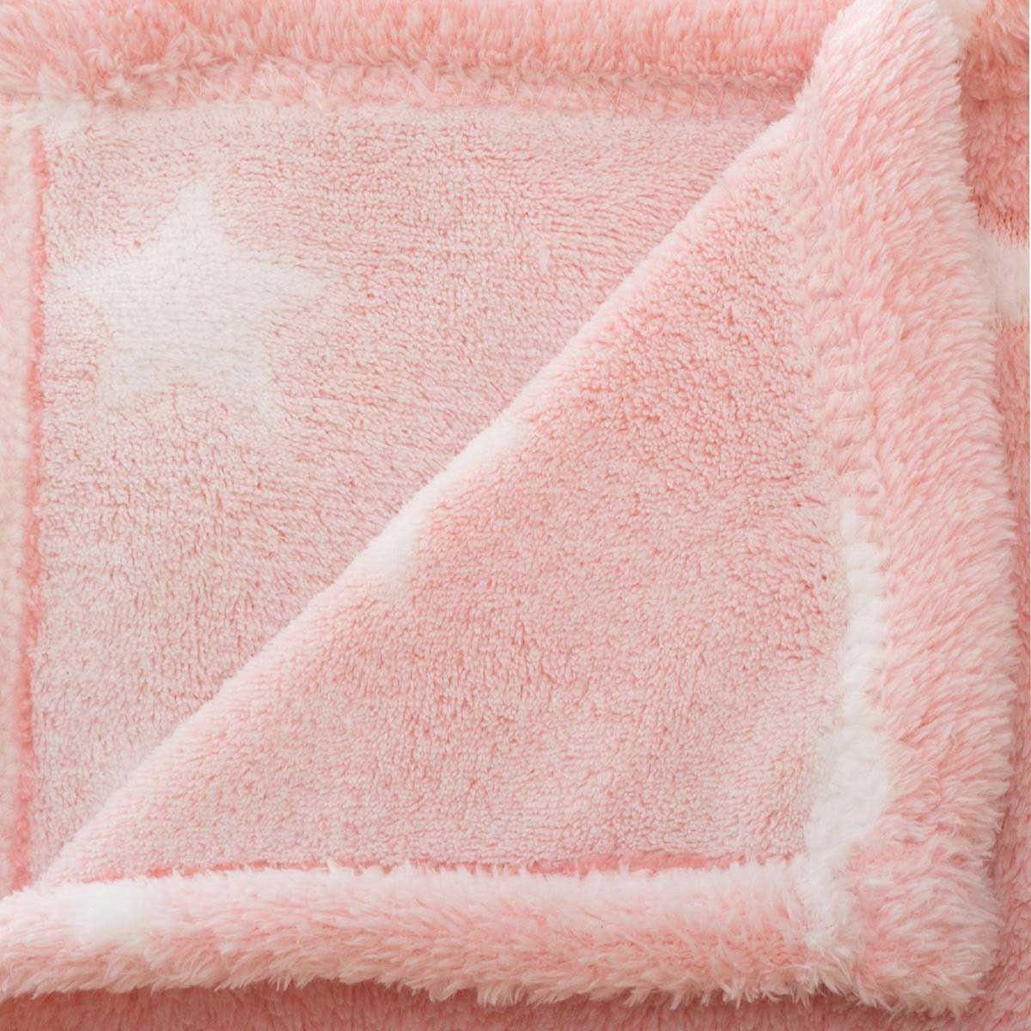 Voir la diapositive 2 : Atmosphera Kids Plaid phosphorescent enfant  reka  125x150cm rose