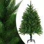 VIDAXL Arbre de Noël artificiel pre-eclaire et boules 120 cm vert