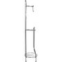 Voir la diapositive 3 : FIVE Dérouleur de Papier Toilette  Réserve  66cm Argent