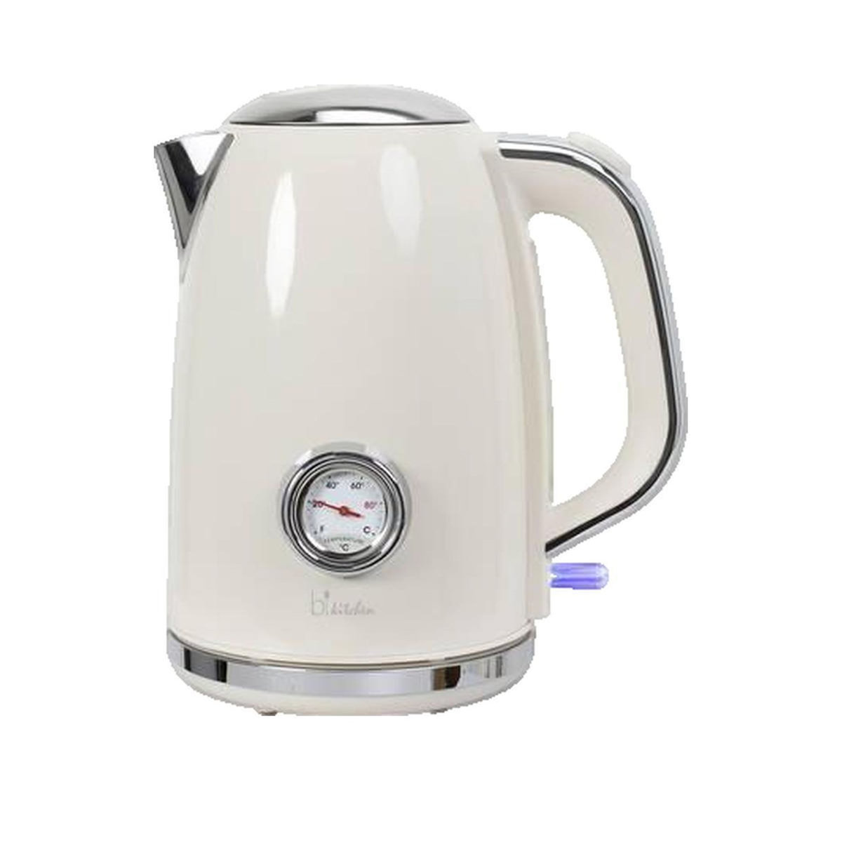 Bkitchen fun Bouilloire BiKitchen Nostalgie 170 Capacité 1,7 L Blanc Crème