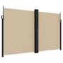 Voir la diapositive 2 : VIDAXL Auvent lateral retractable beige 200x600 cm