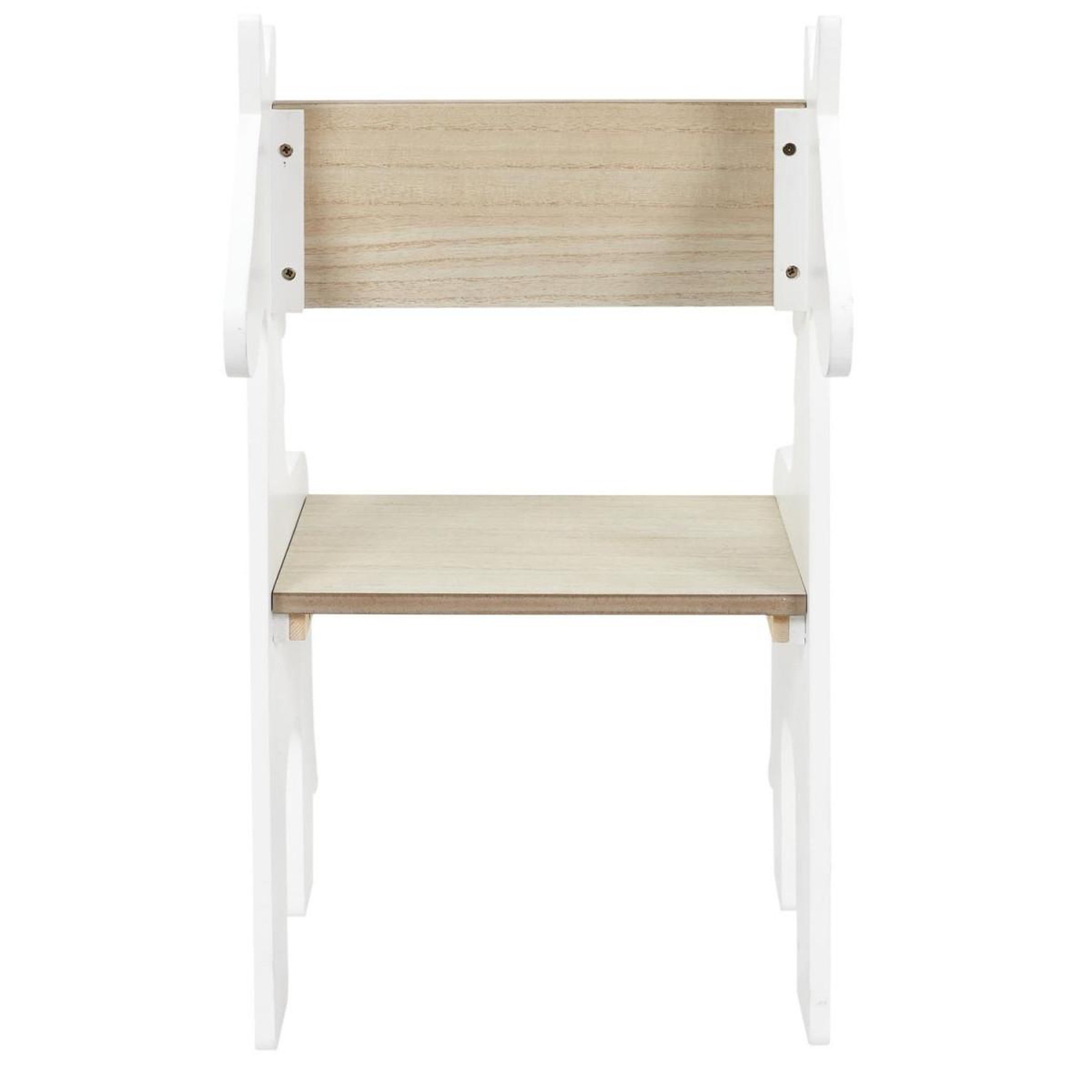 Voir la diapositive 4 : HOME DECO KIDS Chaise enfant design  licorne  60cm blanc & naturel