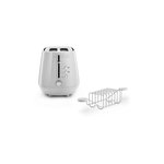DELONGHI Grille-pain Eclettica CTY2103.W