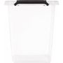 Voir la diapositive 3 :  Boîte de Rangement  Clip  3L Transparent