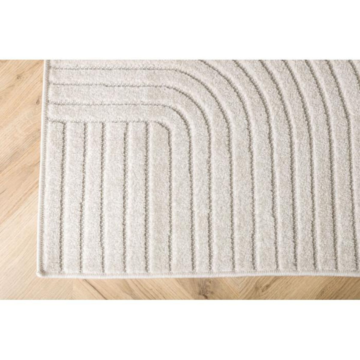 Paris Prix Tapis Déco  Vince Solar  240x340cm Blanc