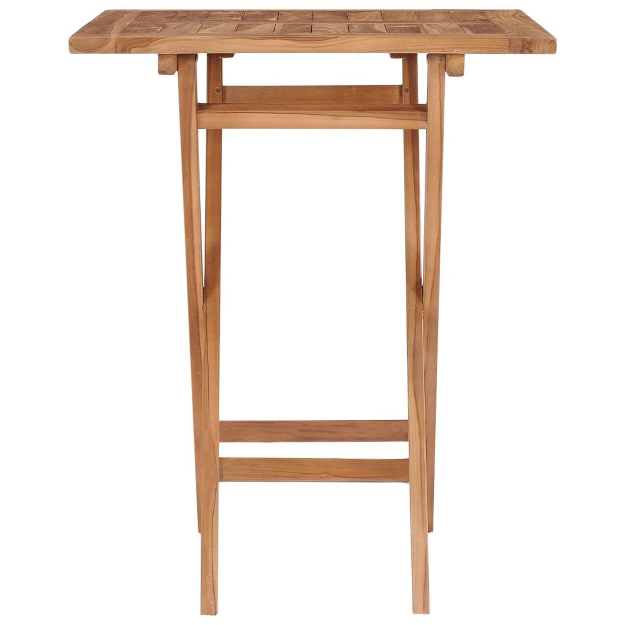 Voir la diapositive 4 : VIDAXL Table pliable de jardin 60x60x75 cm Bois de teck solide