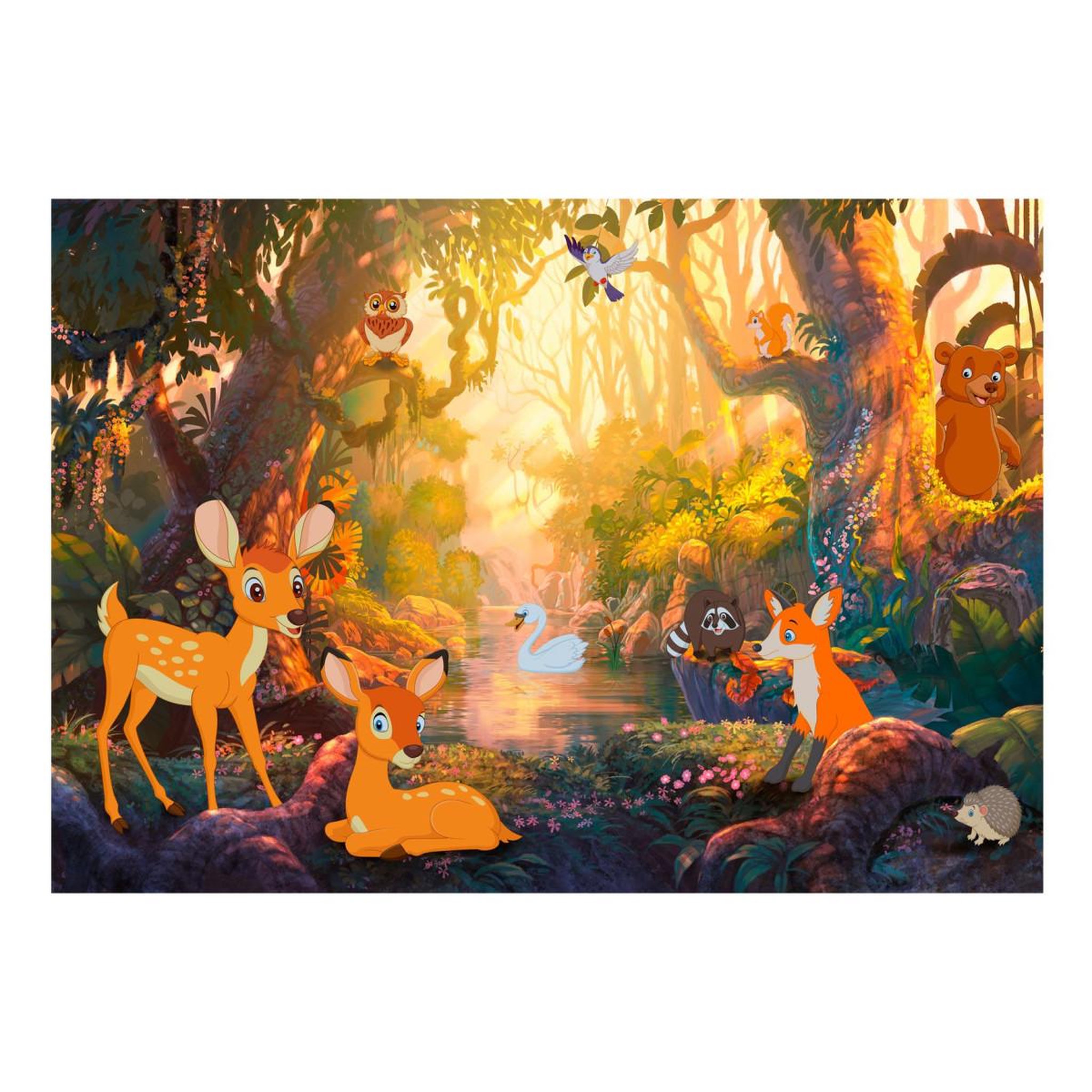 Voir la diapositive 2 : Paris Prix Papier Peint  Animals in the Forest
