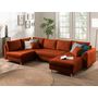 Voir la diapositive 1 : LISA DESIGN Rune - canapé panoramique - 7 places - style scandinave - gauche