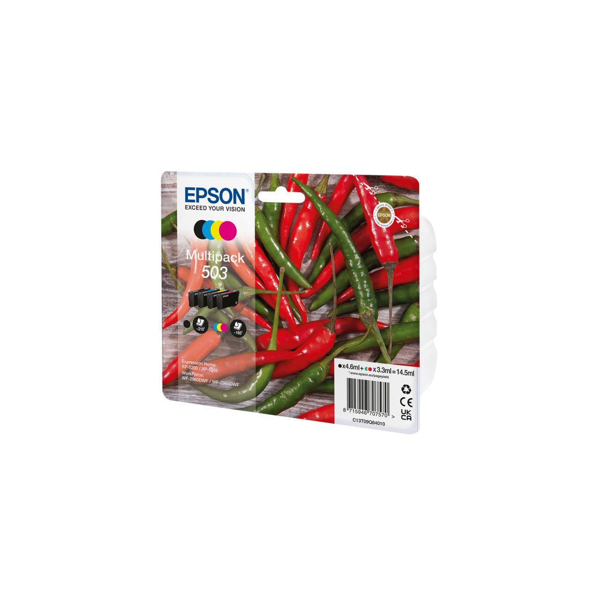 Voir la diapositive 3 : Epson Epson ink 503 Multipack (C13T09Q64010)
