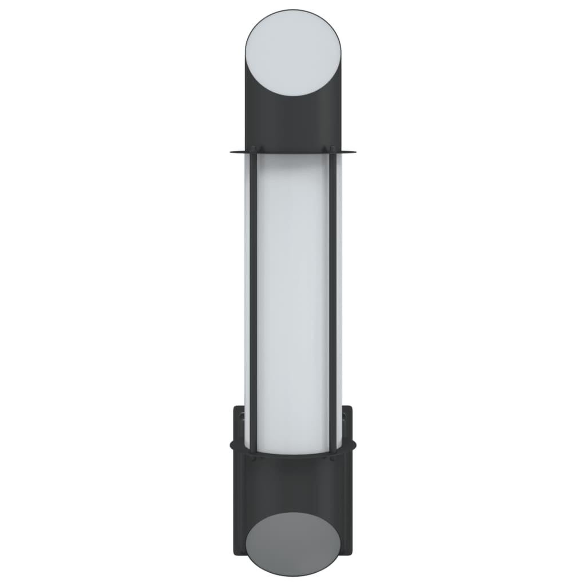 Voir la diapositive 4 : VIDAXL Appliques murales d'exterieur 2 pcs noir acier inoxydable