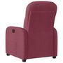 Voir la diapositive 5 : VIDAXL Fauteuil inclinable Rouge bordeaux Tissu
