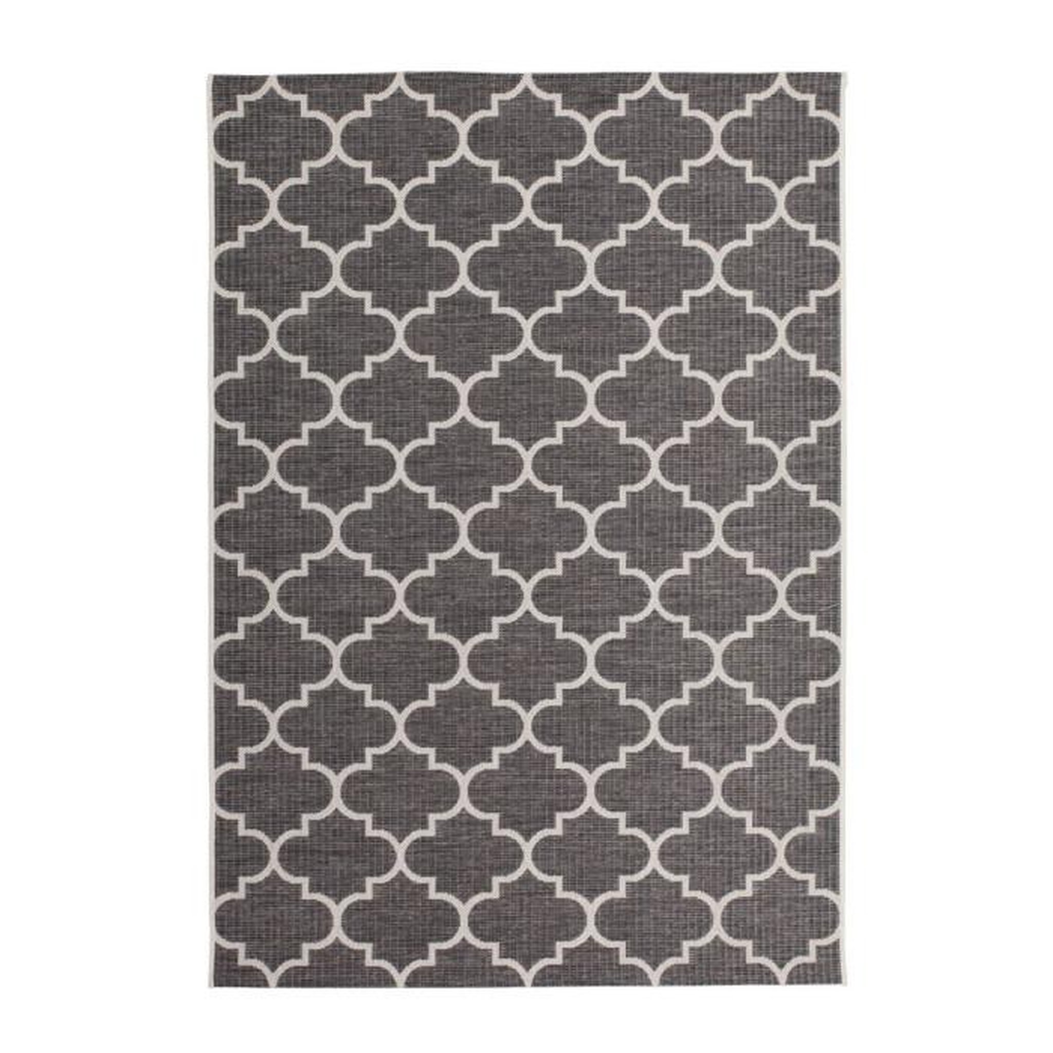 Paris Prix Tapis Tissé à Poils Courts  Batu  Gris. Coloris disponibles : Gris