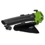 Voir la diapositive 3 : VITO Garden Aspirateur et Souffleur de feuilles 3000W Sac 35L Roulettes et Bandoulière VITO