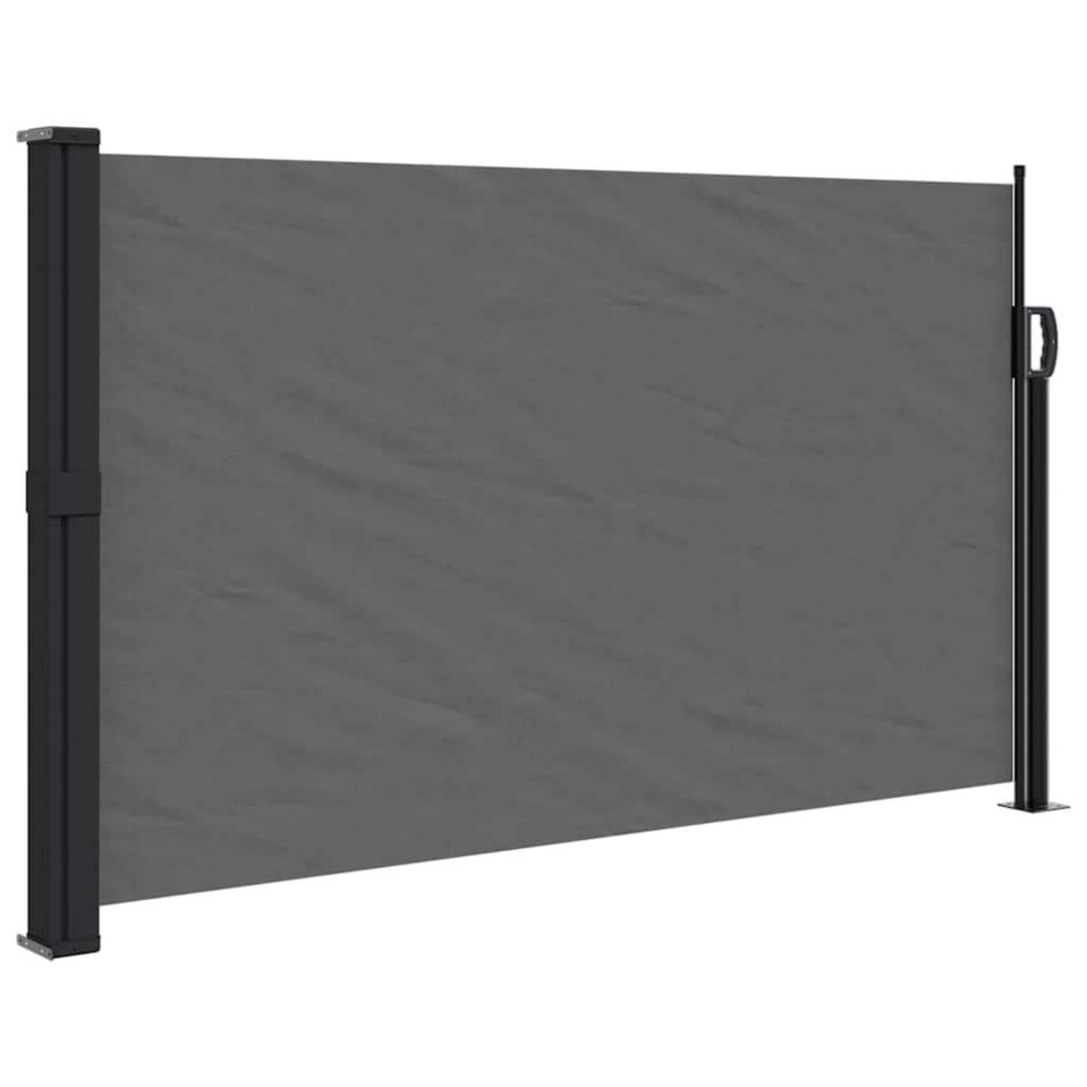 VIDAXL Auvent lateral retractable anthracite 120x500 cm
