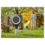 GARDENA Dévidoir automatique sur pic RollUp S - 15m