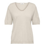JACQUELINE DE YONG T-Shirt Beige Femme JDY Laya. Coloris disponibles : Beige