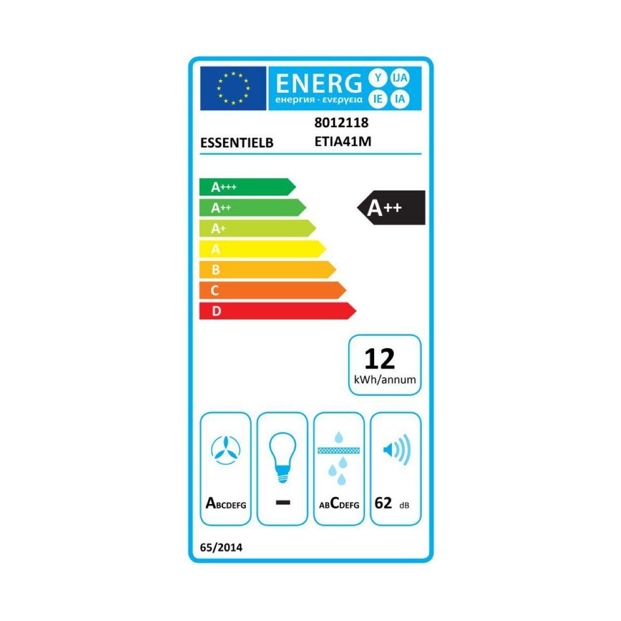 Voir la diapositive 6 : ESSENTIEL B Plaque induction aspirante ETIA41M