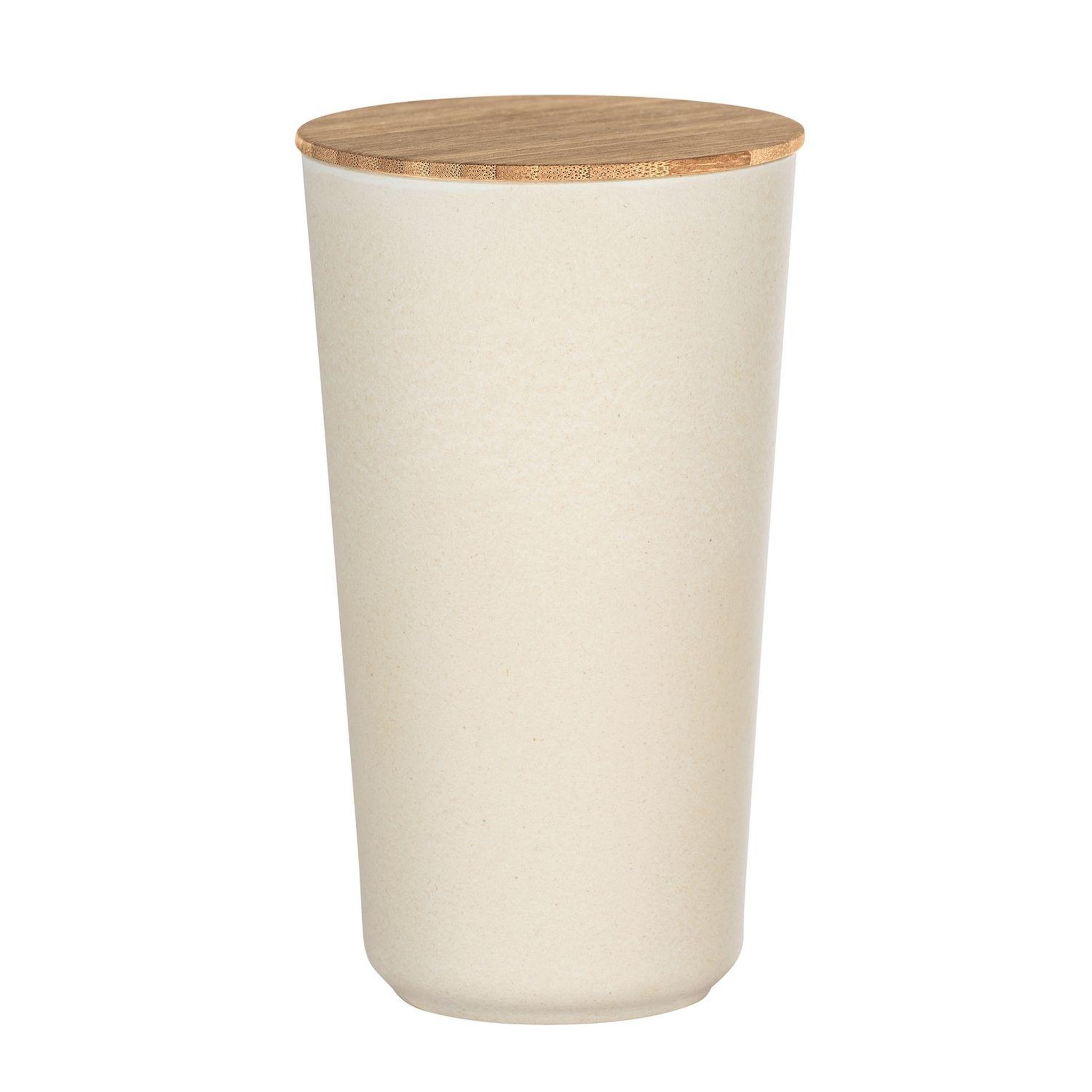 Voir la diapositive 2 : Wenko Boîte de conservation aliment scandi bondy - 0,95 l - beige