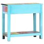 Voir la diapositive 4 : VIDAXL Table console peinte a la main 80x35x75 cm Bois de manguier