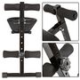 Voir la diapositive 3 : tectake Banc de musculation réglable sur 5 positions noir
