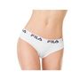 Voir la diapositive 6 : FILA Lot de 3 Culottes coton femme Fila 6043 Noir Navy et Blanc