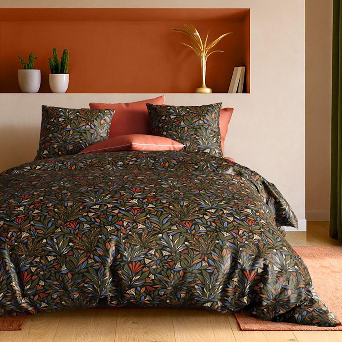 ATELIER DU COTON Parure housse de couette 100% coton 71fils bogota