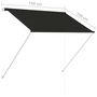 Voir la diapositive 6 : VIDAXL Auvent retractable 150x150 cm Anthracite