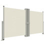 Voir la diapositive 2 : VIDAXL Auvent lateral retractable Creme 140x1200 cm