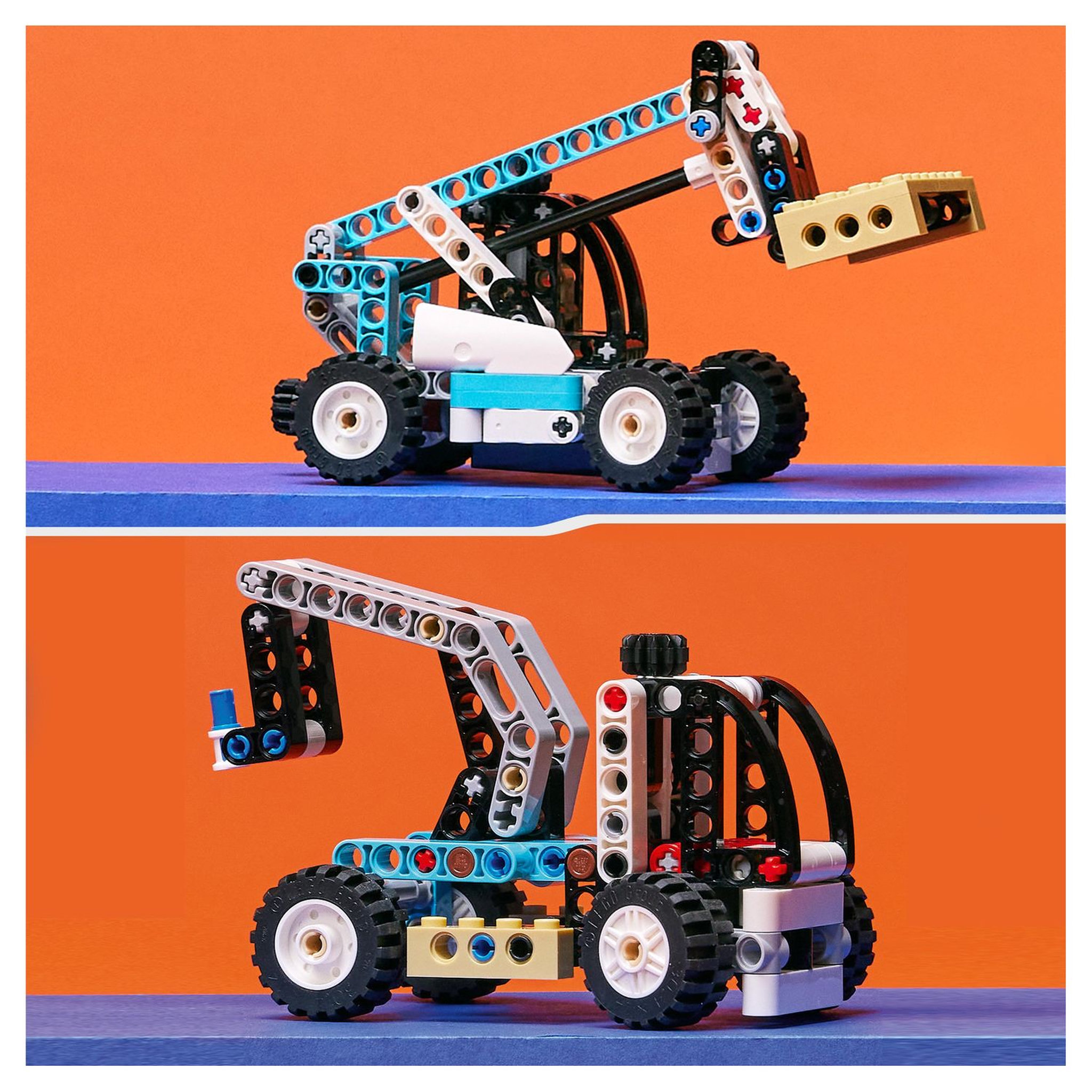 Voir la diapositive 7 : LEGO Technic 42133 - Le Chariot Élévateur